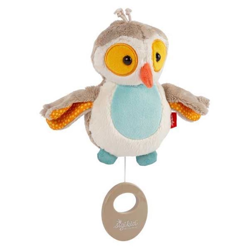 carillon peluche gufo delle nevi per neonati