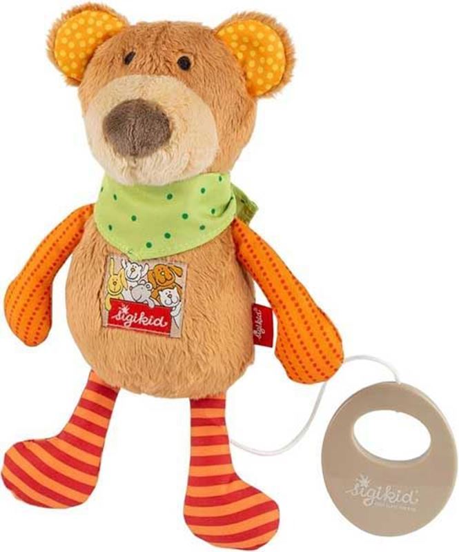 carillon peluche orsetto per neonati -giochi da appendere a culla o passeggino