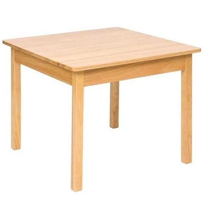 tavolino per bambini in legno massello naturale resistente