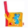 libro sensoriale in stoffa animali haba – gioco prima infanzia da toccare e mordere
