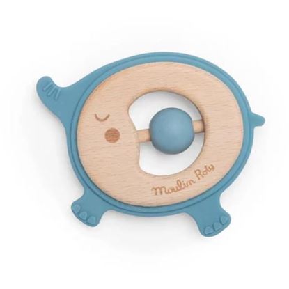 anello dentizione elefante Moulin Roty – massaggiagengive neonato
