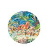 dettaglio illustrazione con animali musicisti nel puzzle Gallery Djeco