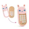 Telefonino giocattolo in legno della borsetta gatto, con cover morbida